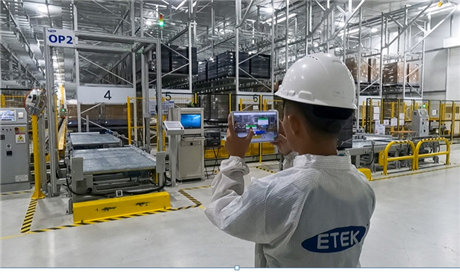 Hệ thống kho tự động AS/RS ứng dụng công nghệ thực tế ảo tăng cường